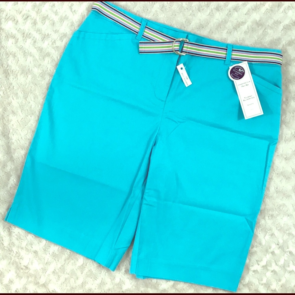 Charter Club 10 Bermuda Walking Shorts Classic Fit